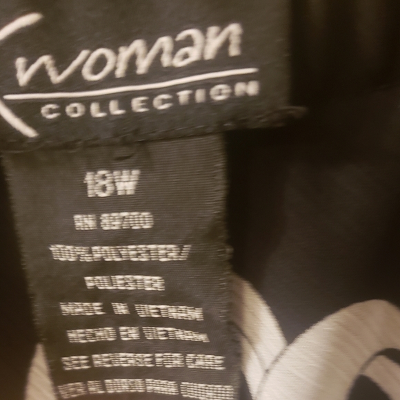 Kwoman Skirt polyester layered ruffle size 18 NWOT - Picture 5 of 7